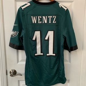 nfl eagles wentz jersey nike
